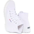 thumbnail image 4 of Superga 2341 Cotu Alpina Women's Hi Top Lace Up Canvas Boot In White Size 9, 4 of 6