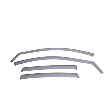 SlimLine 579531 EGR in-Channel Front & Rear Window Visors, Dark Smoke Fits select: 2013-2015,2017 HONDA ACCORD EXL