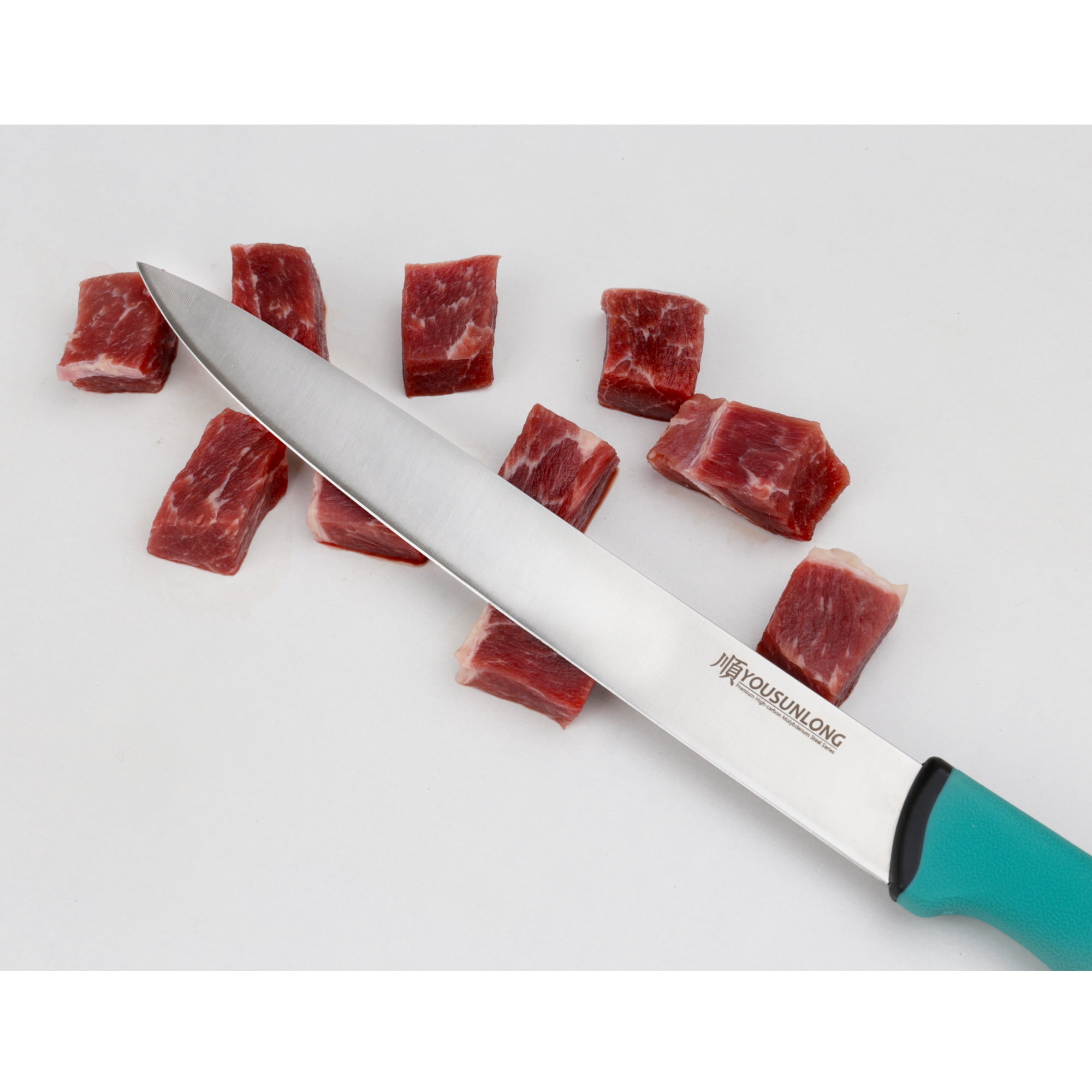 YOUSUNLONG 10 Inch Sashimi Knife - Sharp Carving Kitchen Knife for Meat & Beef