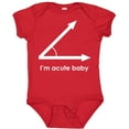 thumbnail image 3 of Inktastic Acute-baby-white Boys or Girls Baby Bodysuit, 3 of 5