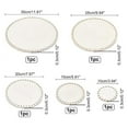 thumbnail image 5 of HONCLL 5Pieces Wooden Basket Base Blank Wooden Round Weaving Knitting Base, 5 of 11
