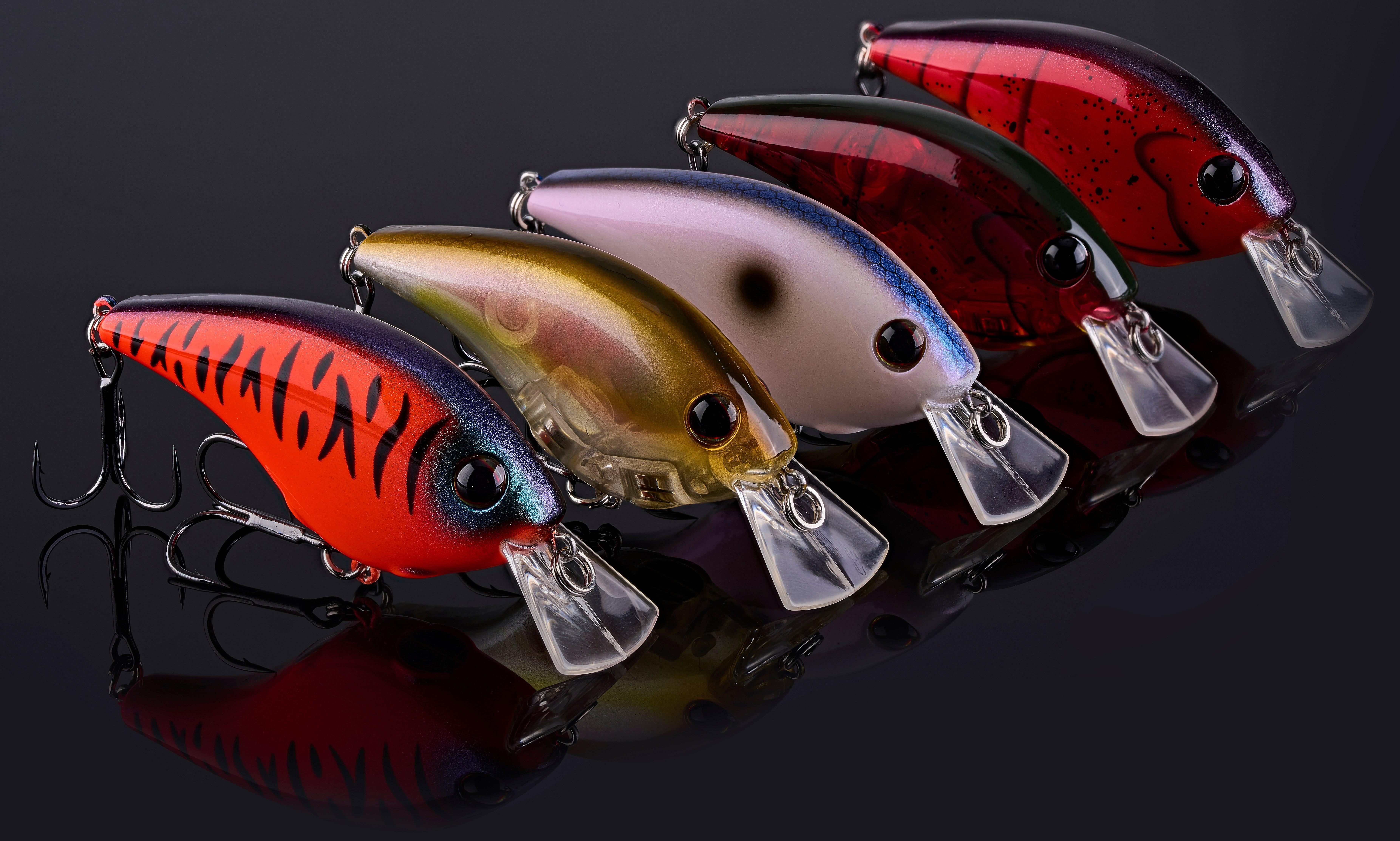 Berkley Clickin’ Frittside Lure, Firetail Green Craw, 5 Junior (1/4 oz)