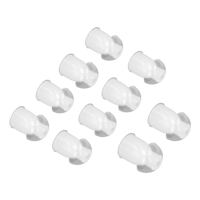 Tapones para los oídos de repuesto NikouMX silicona 10 piezas tubo de aire