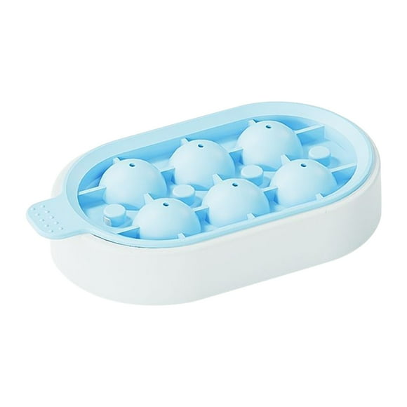 Clearance! New Easy-Release Ice Cream Mold with Lid, Small Household Ice Box, Refrigerator Ice Lattice Maker