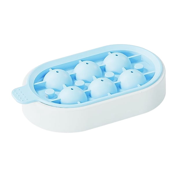 Máquina para Hacer Helados (2023), Refrigerador Pequeño para El Hogar, Fácil de Desmoldar, con Tapa y Rejilla para Hielo.