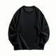 thumbnail image 2 of pstuiky manga larga para hombre, Camisa blusa con capucha ligera de color liso para hombre con cuello redondo suelto y base de regazo camisetas de hombre xxxl, 2 of 3