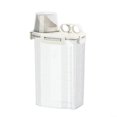 thumbnail image 1 of Transparent airtight container with spout for rice, flour, snacks, and more (2.5L), 1 of 5
