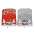thumbnail image 3 of Funda navideña Yuarrent para silla de estilo europeo gris, 3 of 6