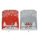 thumbnail image 2 of Advancent Funda para silla de Navidad con estampado gris y rojo, manga de estilo europeo, a prueba de polvo, para sala de estar, funda protectora Kits de decoración para fiestas Gris, 2 of 6