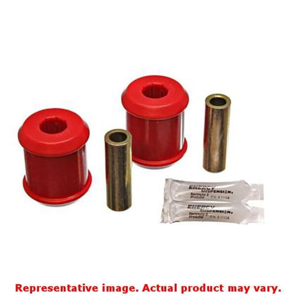 Energy Suspension 03-05 Mitsubishi Lancer EVO 8 Red Rear Trailing Arm Bushing Set Fits select: 2003,2005-2006 MITSUBISHI LANCER EVOLUTION