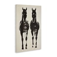 thumbnail image 2 of Stupell Industries Rustic Lodge Silhouetted Horse Couple Canvas Art, 20 x 30, by Petals Prints Design, 2 of 8