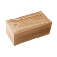 thumbnail image 2 of Contenedor de la caja de almacenamiento de madera decorativa con tapa toba de joyería portátil caja de madera para pasatiempos gabinete de encimera Marrón oscuro, 2 of 8