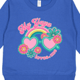 thumbnail image 3 of Inktastic My Yaya Loves Me Grandchild Rainbow Toddler Sweatshirt, 3 of 4