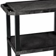 thumbnail image 2 of Luxor WT34S 3 Shelves Tuffy Utility Cart - Black (pack of 2), 2 of 3