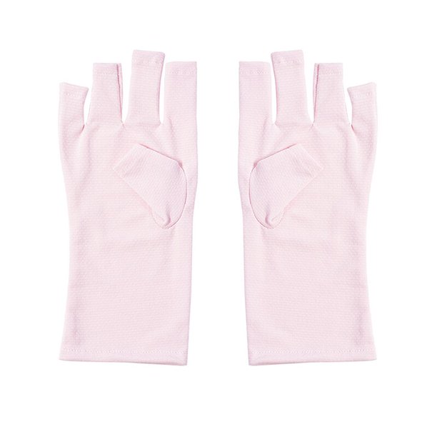 1 Pair Anti UV Nail Gloves UV Gel Shield Glove Fingerless Manicure Nail Art Tools LED Lamp Nails Dryer Radiation Hand qiuyongming unisex