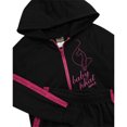 thumbnail image 3 of Baby Phat Girls Sweatsuit Set Soft Fleece Zip up Girls Hoodie Sweatshirt & Jogger Sweatpants 2 Piece, 3 of 7