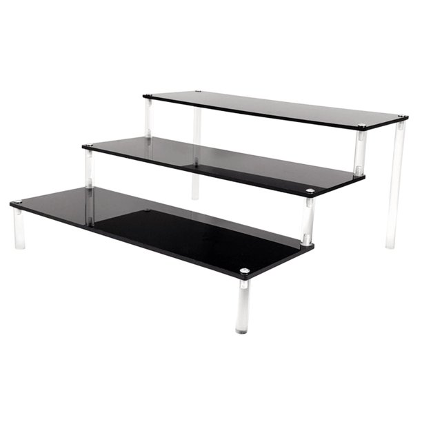 Acrylic Display Stands, Riser Display Shelf for Figures Cupcakes
