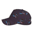 thumbnail image 5 of XMXT Baseball Cap, Cartoon Coyote Art Pattern Purple Sun Hats for Men, One Size, 5 of 9