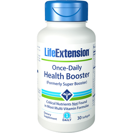 Life Extension Once-Daily Health Booster Multi-nutrient formula with eye support, 30