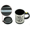 thumbnail image 3 of Self Stirring Coffee Mug, Pack of 2 , Black, 3 of 5