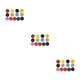 thumbnail image 2 of Advancent 100 Pieces Sewing Clothes Button Scrapbooking Bag Buttons Craft Stitching DIY Jacket for Household Professional Tailor Type1 NO1, 2 of 6