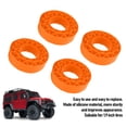 thumbnail image 4 of Soft Silicone Tires, Vibrant Color Enhance Durability, 4Pcs Silicone Tire Insert for SCX10 III, Professional Performance & Compatibility with 1.9in Tire Foam Set, 4 of 7
