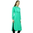 thumbnail image 6 of Phagun Designer Indian Rayon Punjabi Kurta For Womens Ethnic Straight Casual Tunic Kurti, 6 of 8