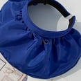 thumbnail image 5 of Visland Sun Visor Wide Brim UV Hats for Women Packable Roll up Beach Cap Foldable Dual Purpose Headband for Women, 5 of 5
