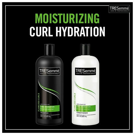 Tresemme Vitamin B-1 Flawless Curls w/ Hydrating Shampoo, 28oz, 2-Pack