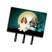 Halloween Scary Basset Hound Leash or Key Holder