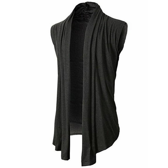 LIUJUNSHOP V - Neck Cardigan for Men Solid Color Fashion Men Sleeveless Knitted Cardigan Casual Lightweight Comfortable Versatile Layering Piece