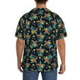 thumbnail image 5 of Haiem Colorful Turtles Men's Casual Shirts Short Sleeve Button Down Shirts Fashion Textured Summer Beach Shirt-XX-Large, 5 of 7