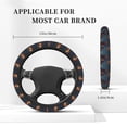 thumbnail image 5 of Fotbe Cowboy Boots Under Starry Sky for Steering Wheel Cover Universal 15 in Car Accessories for Men Women,Steering Wheel Protector Comfortable Protective Case for SUV Sedan Decor, 5 of 8