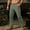 Army Green, variant on Men's Tactical Cargo Pants Nylon Multi Zip Pockets Quick Dry Fast Drying Outdoor Hiking Lightweight Water Resistant Work Utility Trousers Traveling Pants