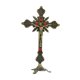 thumbnail image 1 of Crucifijo de cruz de mesa con escultura de soporte, estatua de cruz de Jesús de 10 pulgadas, crucifijo de pie, crucifijo de Jesús para estante,, 1 of 9