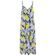 thumbnail image 4 of Lemon Sleeveless Dress Woman Fashion Long Dresses Women's Summer Suit Dress Summer 2025 Women, 4 of 7