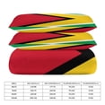 thumbnail image 2 of 3 Pcs Soft Bedding Set, Includes 1 Duvet Cover with Zipper And 2 Pillow Shams,Flag of Guyana.National Flag of Guyana Full(79"×90"), 2 of 8