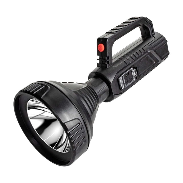 TIMIFIS Camping Light Rechargeable LED Spotlight Flashlights , Super Bright Flashlight with 2 Modes, Large Searchlight for Fishing, Hiking and Camping Camping & Hiking