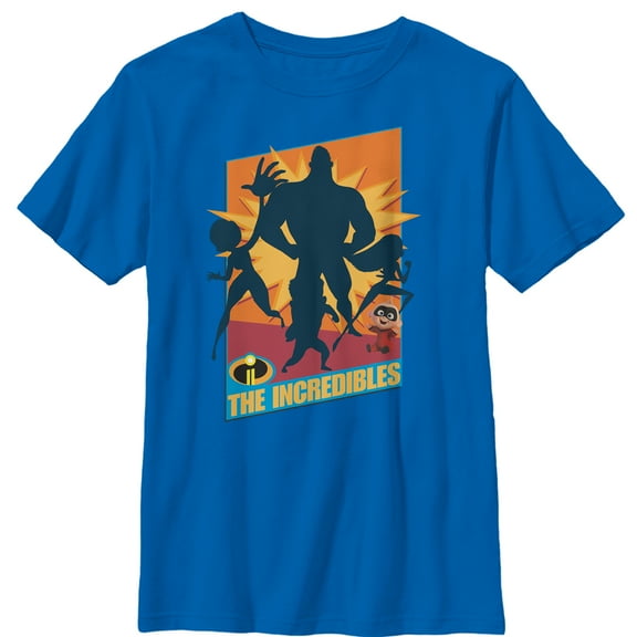 Boy's The Incredibles Jack-Jack Star  Graphic Tee Royal Blue Medium