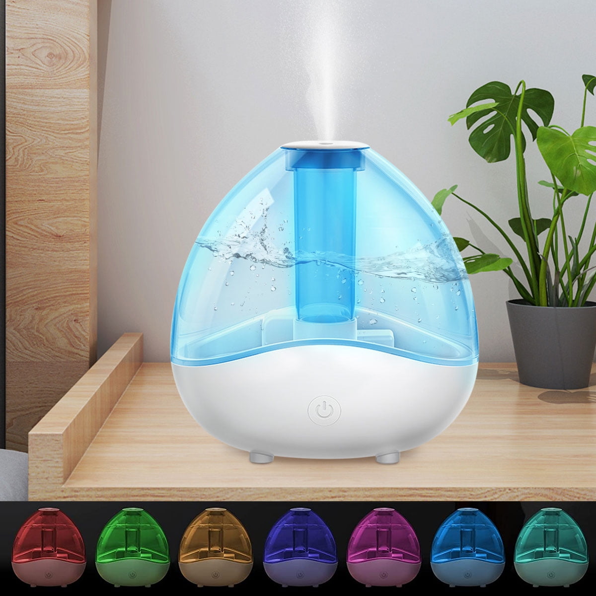 Cool Mist Humidifier Air Humidifier Small Humidifier 1.5L Portable