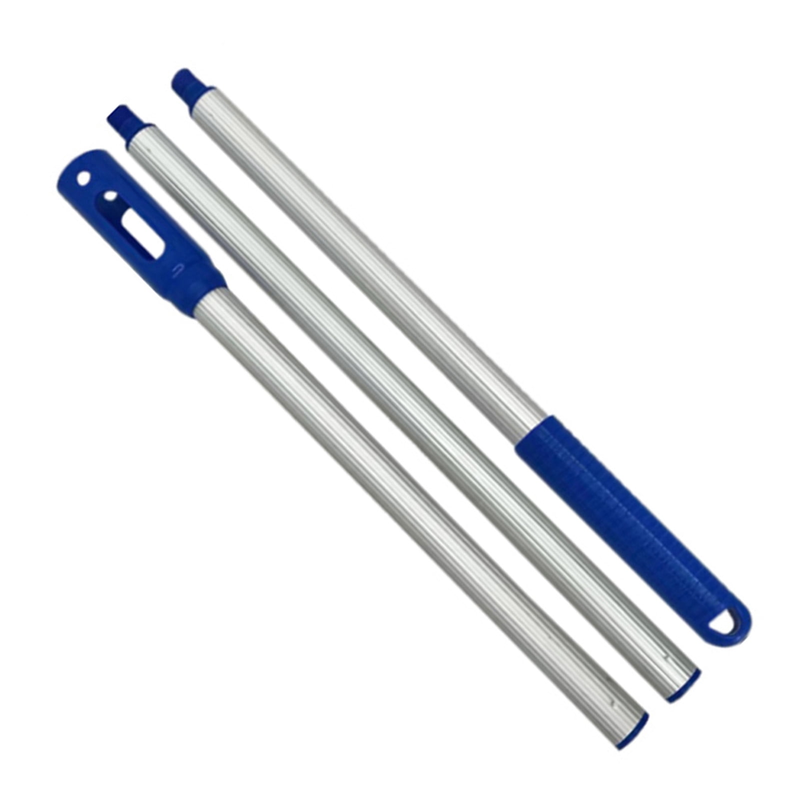 CSChome Sleeve Rod Pool Brush Pole -slip Connections Aluminum Alloy Pool Cleaning Telescoping Pole Swimming Pool Brush
