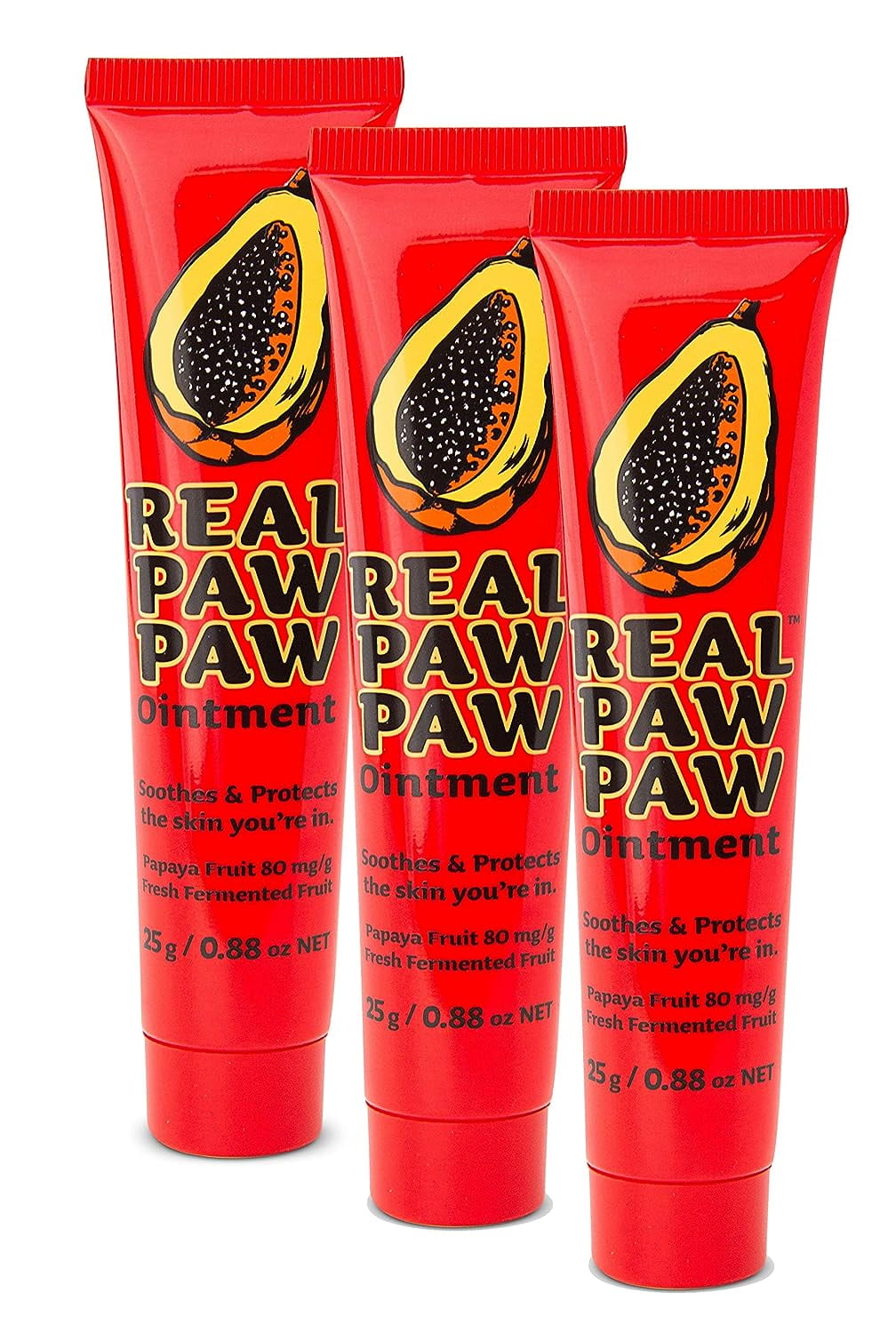 Real Paw Paw Ointment 25g (Bundle of 3) with Fermented Paw Paw