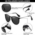 thumbnail image 2 of Sunglasses Ladies Men Retro Polarizers, 2pcs-9, 2 of 4