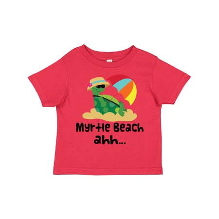 

Inktastic Myrtle Beach South Carolina Gift Toddler Boy or Toddler Girl T-Shirt