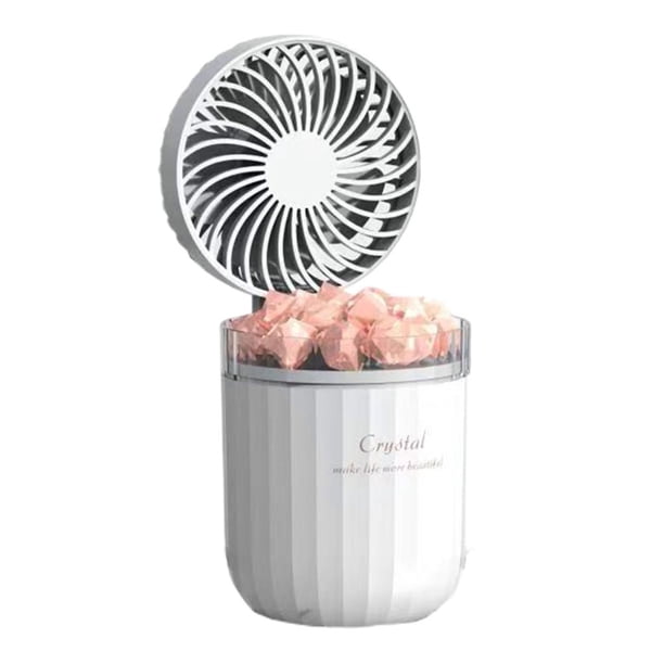 Recargable Cristal Sal Piedra Humidificador Temporizador De Apagado Automático Viento Aromaterapia Humidificador Regalo Yuarrent HA041524-04