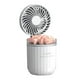 thumbnail image 1 of Recargable Cristal Sal Piedra Humidificador Temporizador De Apagado Automático Viento Aromaterapia Humidificador Regalo Yuarrent HA041524-04, 1 of 6