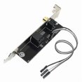 thumbnail image 1 of 24bit 192khz Card Spdif Optical And Rca Out Plate Cable Bracket Digital Audio Output For, 1 of 5