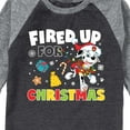 thumbnail image 3 of Paw Patrol - Fired Up For Christmas - Toddler And Youth Raglan Graphic T-Shirt, 3 of 5