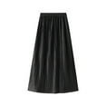 thumbnail image 3 of Jupe de Noël pour Femmes, Jupe de Table à Franges Roses, Ensemble Crayon Mini pour Garçons, Floral Décontracté pour l'Été, Design Réversible Polyvalent pour Tenues Quotidiennes, Noir Taille Unique, 3 of 6