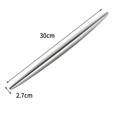 

Home & Kitchen Stainless Steel Rolling Pin for Baking Fudge Pizza Pies Pastries Pasta Dough Cookies on Clearance